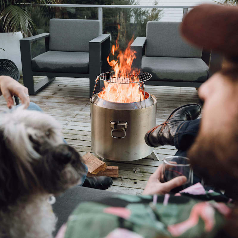 Portable Fire Pit Grill - Wizard Fire Pits